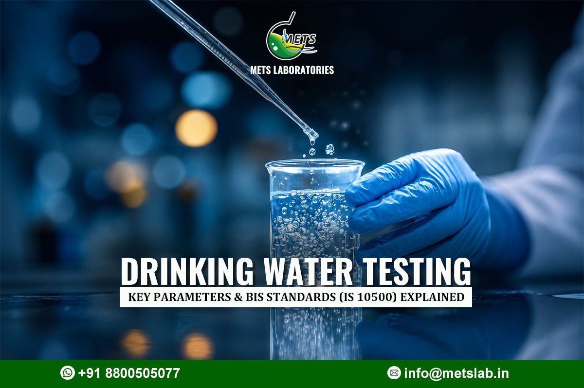 Drinking Water Testing: IS 10500 BIS Guide | METS Lab