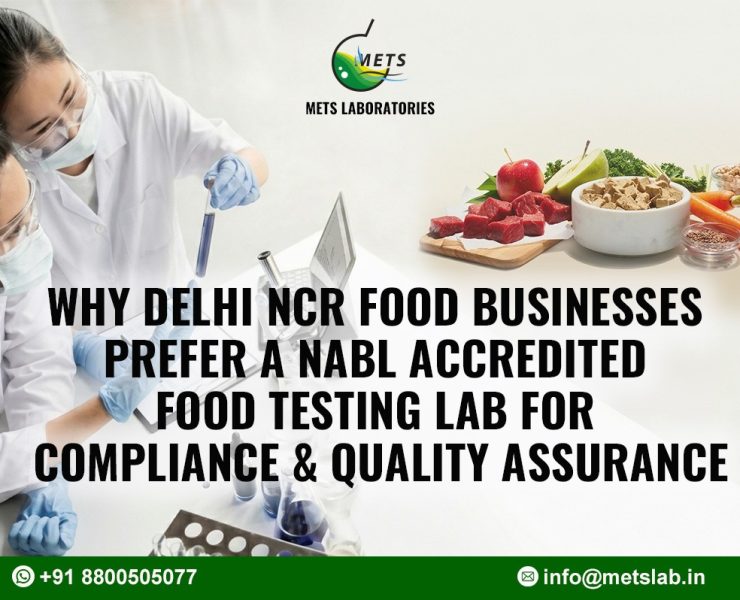 NABL Accredited food testing lab Delhi NCR