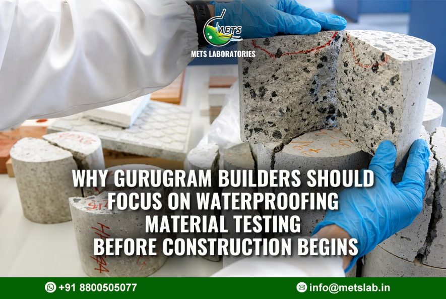 Waterproofing Material Testing Gurugram
