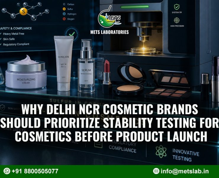 Stability Testing for Cosmetics in Delhi NCR