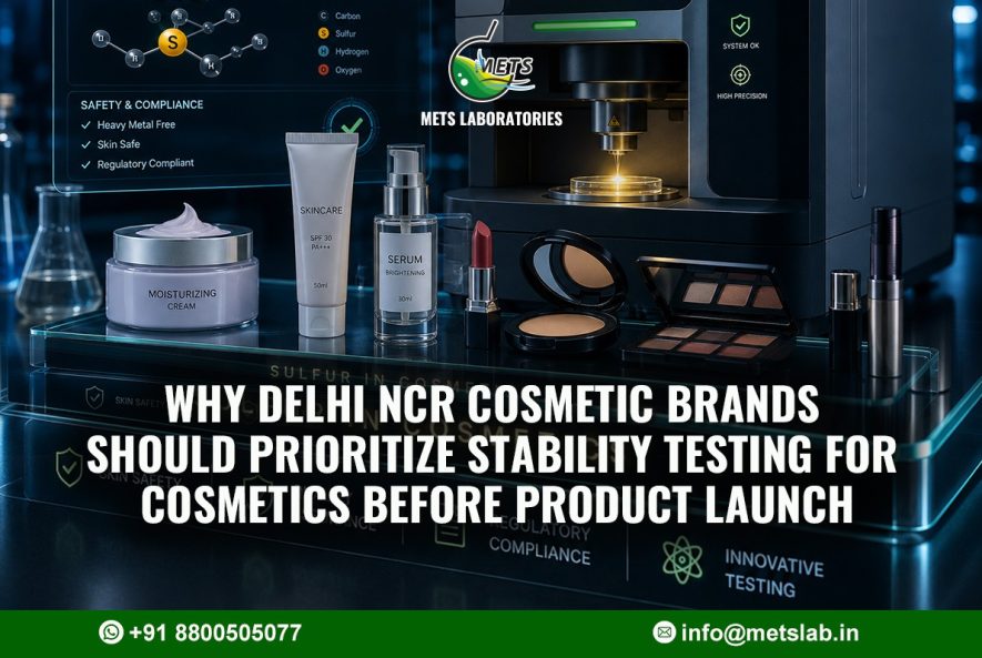 Stability Testing for Cosmetics in Delhi NCR