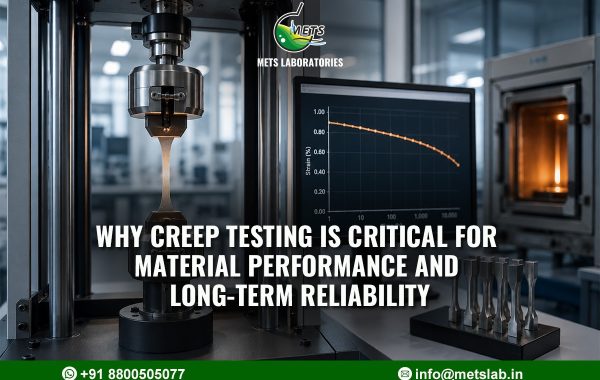 Accredited creep testing for materials under sustained mechanical load at METS Lab