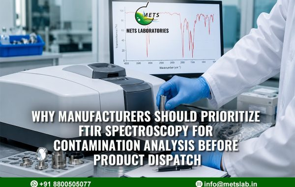 FTIR spectroscopy for contamination analysis on industrial polymers at METS Lab