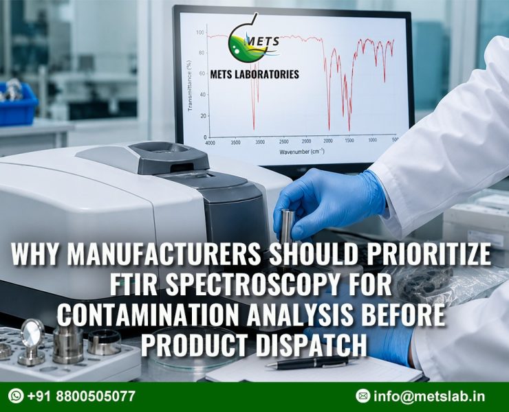 FTIR spectroscopy for contamination analysis on industrial polymers at METS Lab