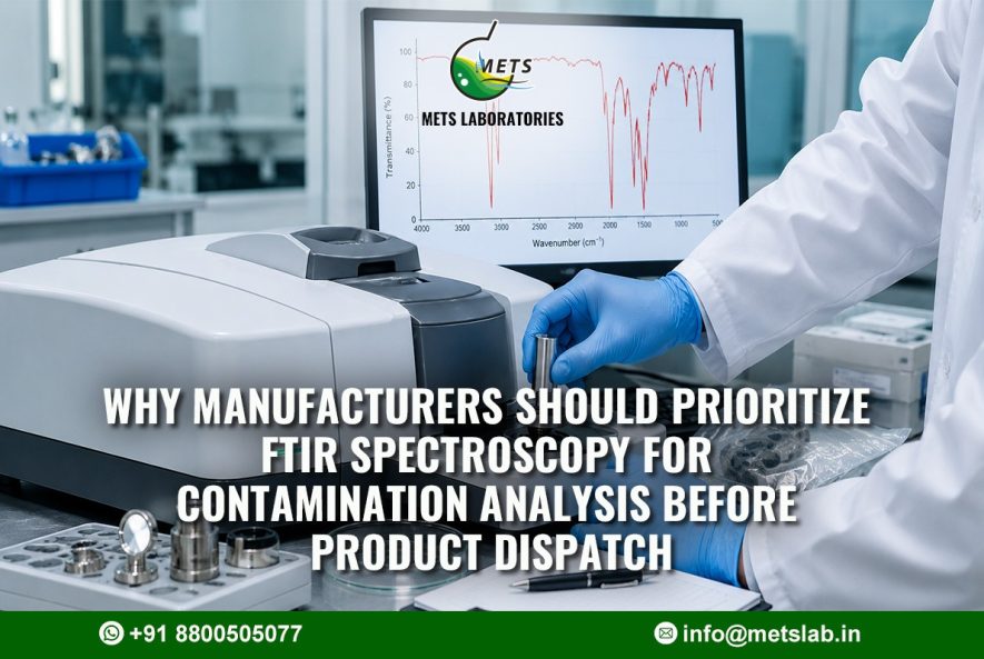 FTIR spectroscopy for contamination analysis on industrial polymers at METS Lab