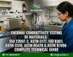 Thermal Conductivity Testing of Materials: ISO 22007-2, ASTM C177, ISO 8302, ASTM C518, ASTM D5470 & ASTM D7896 – Complete Technical Guide