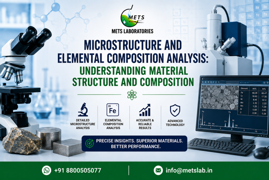 Microstructure and Elemental Composition Analysis