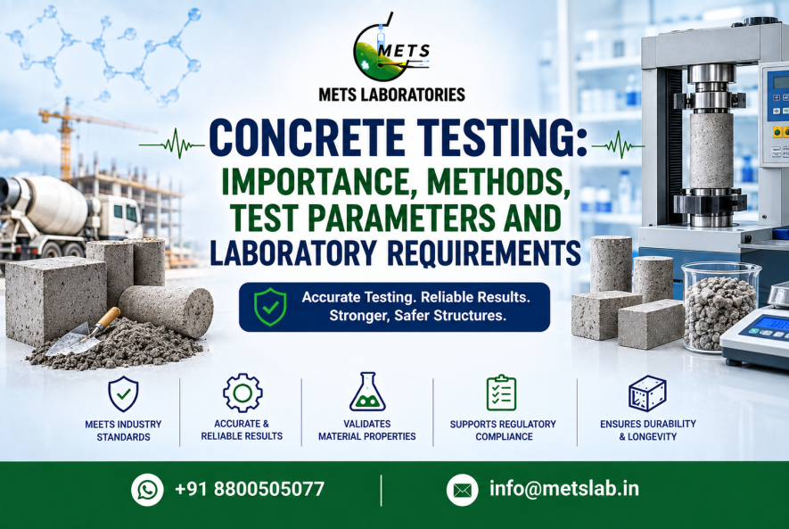 Sieve analysis shaker conducting aggregate testing for construction sample gradation