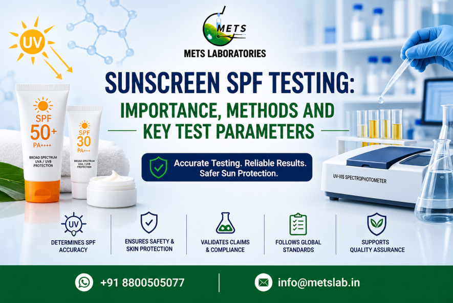Sunscreen SPF Testing
